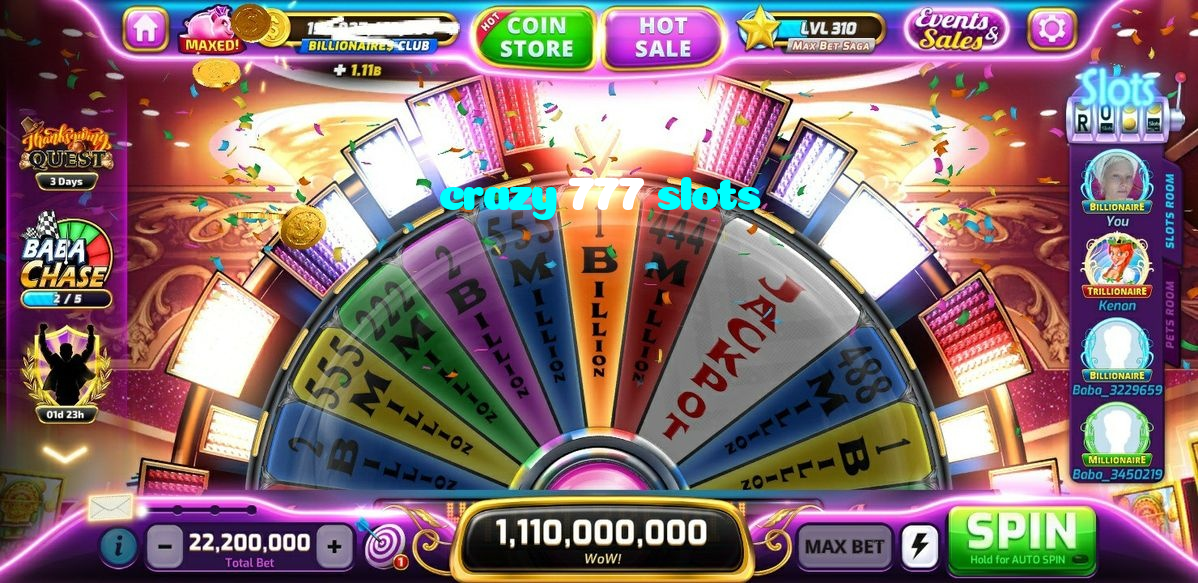 crazy 777 slots